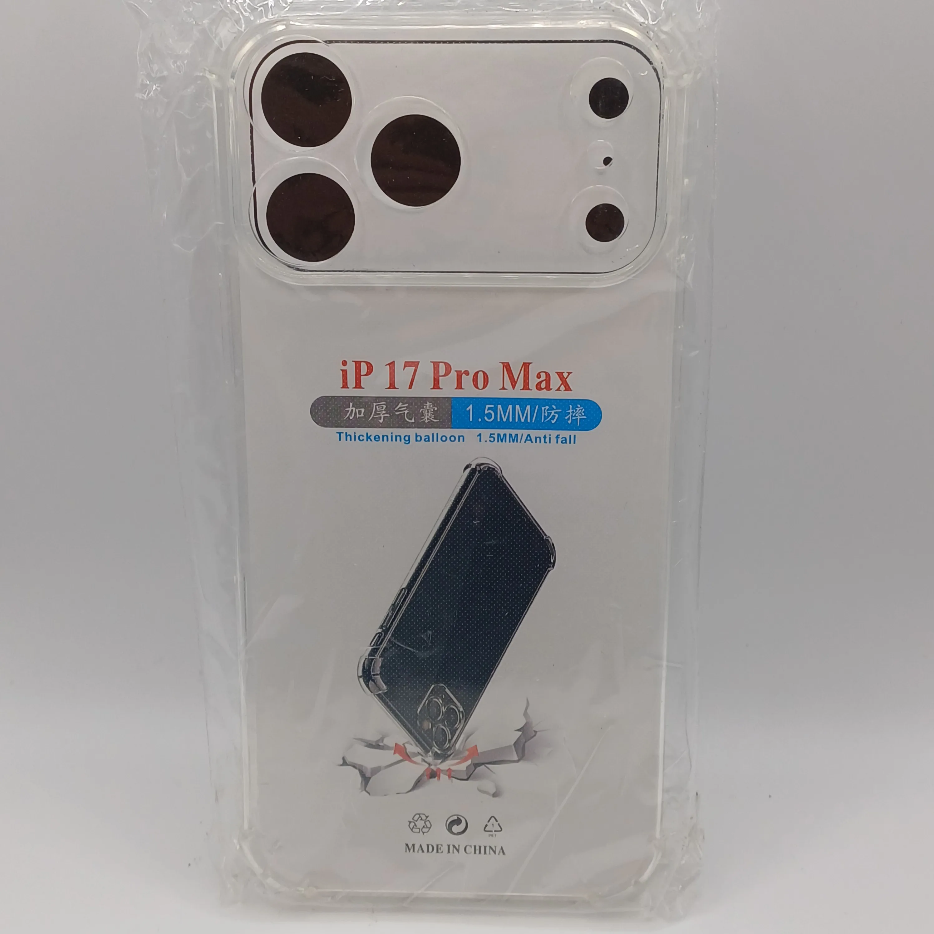 Coque transparente iphone 17 Pro Max