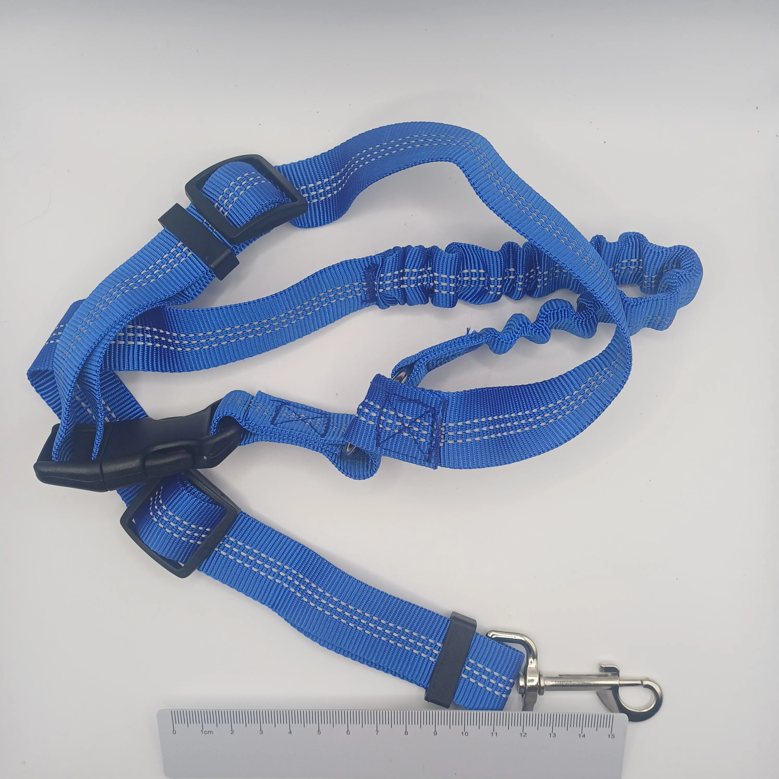 Harnais de siège réglable bleu