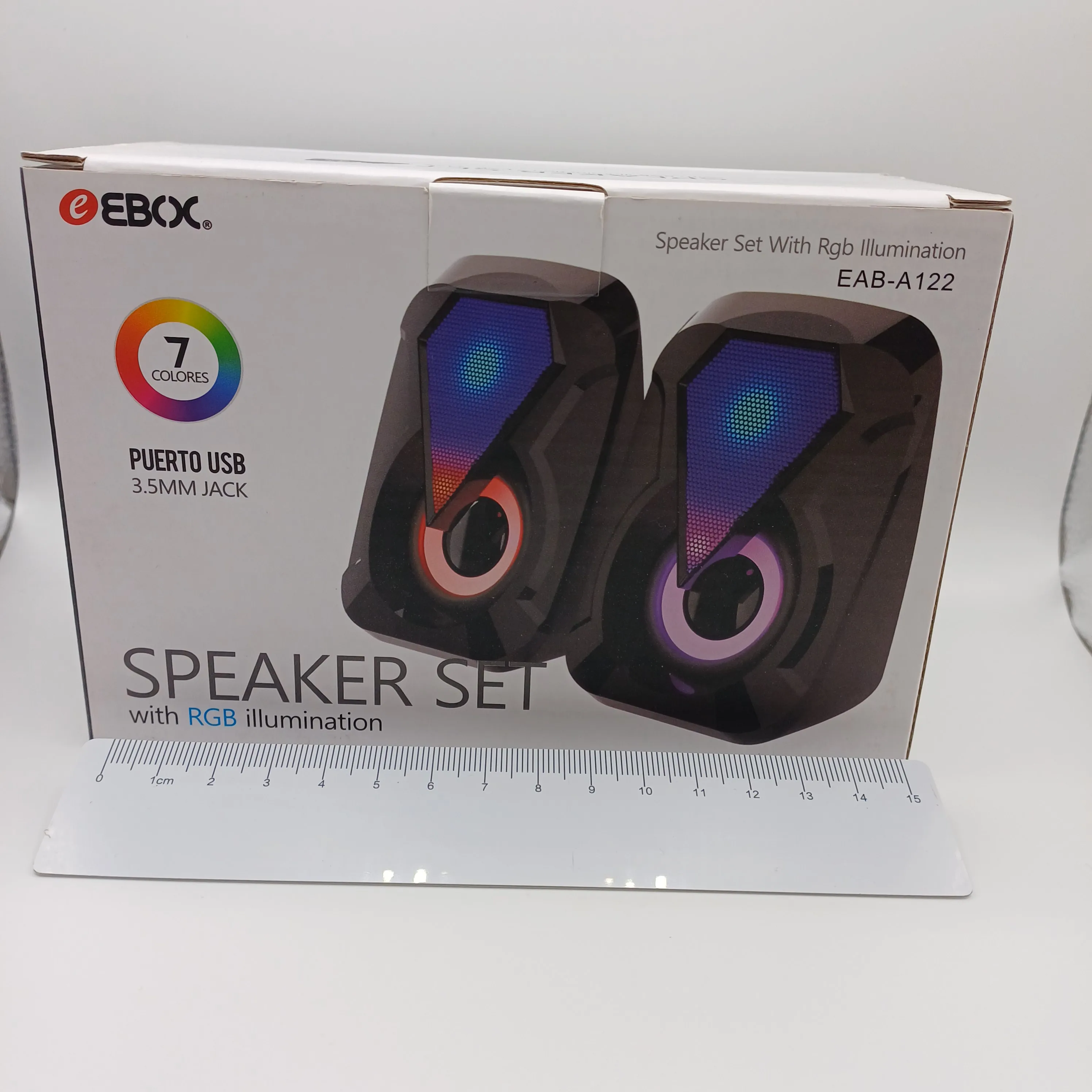 Enceinte 7 couleurs EBOX