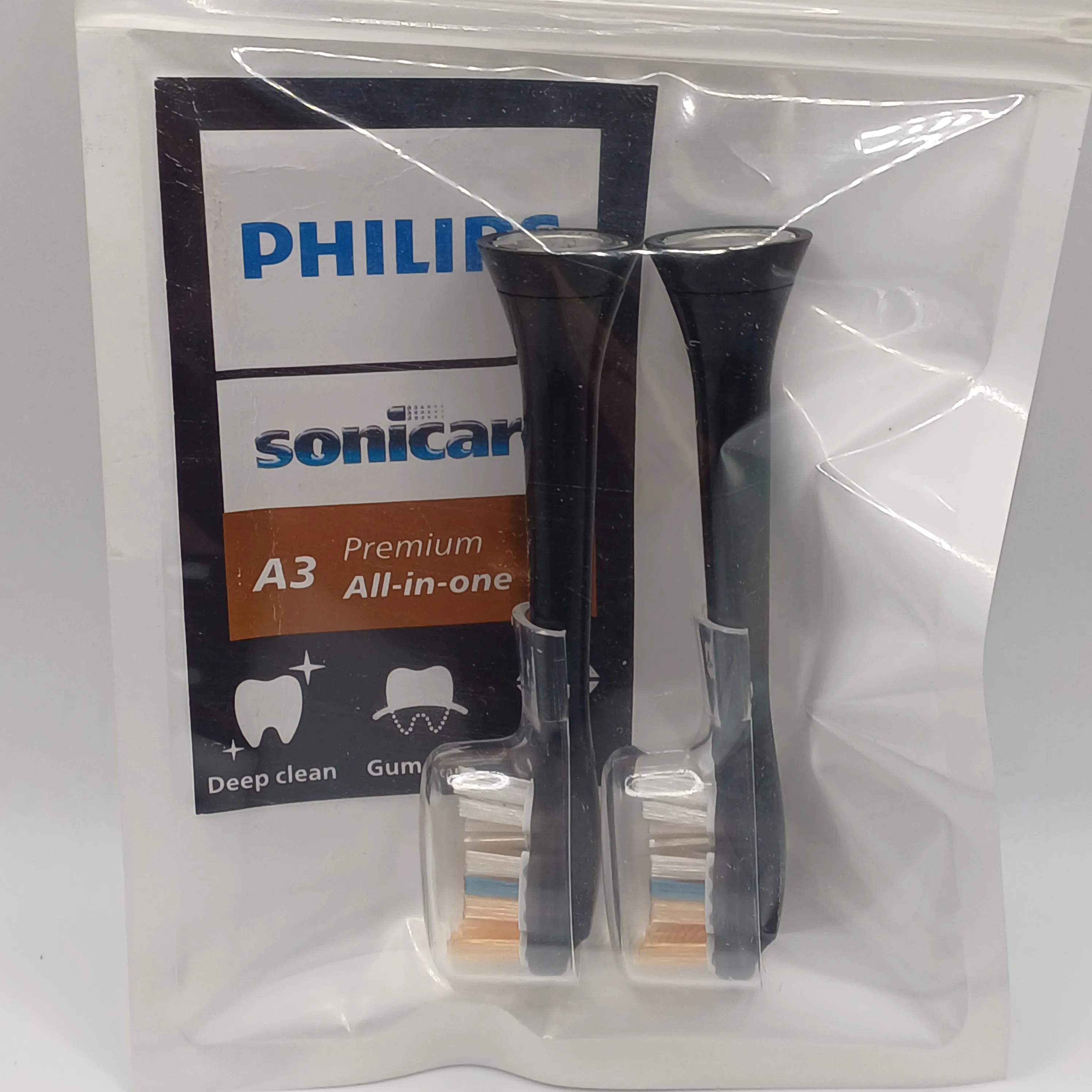 2 têtes sonicare A3