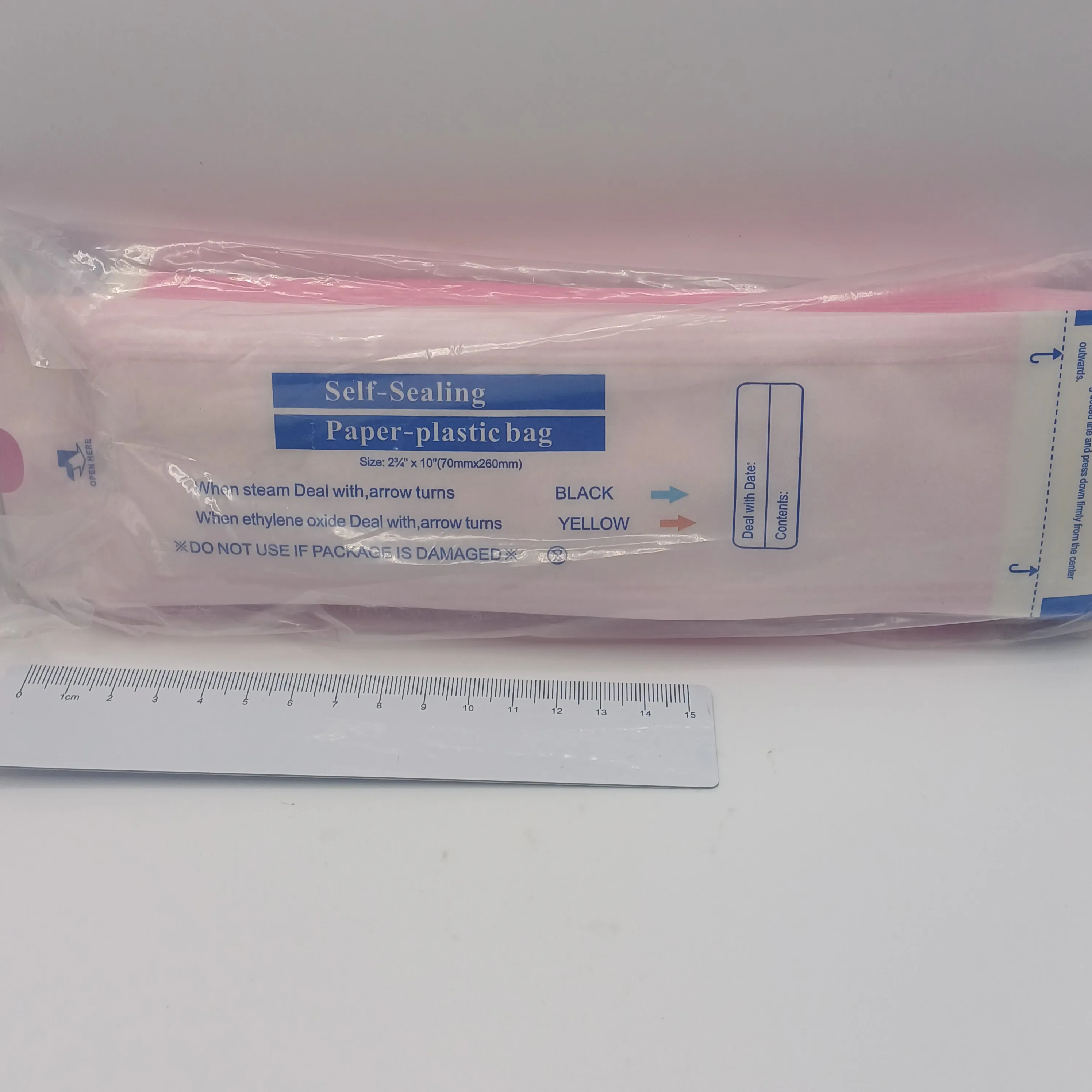 Sachets de stérilisation
