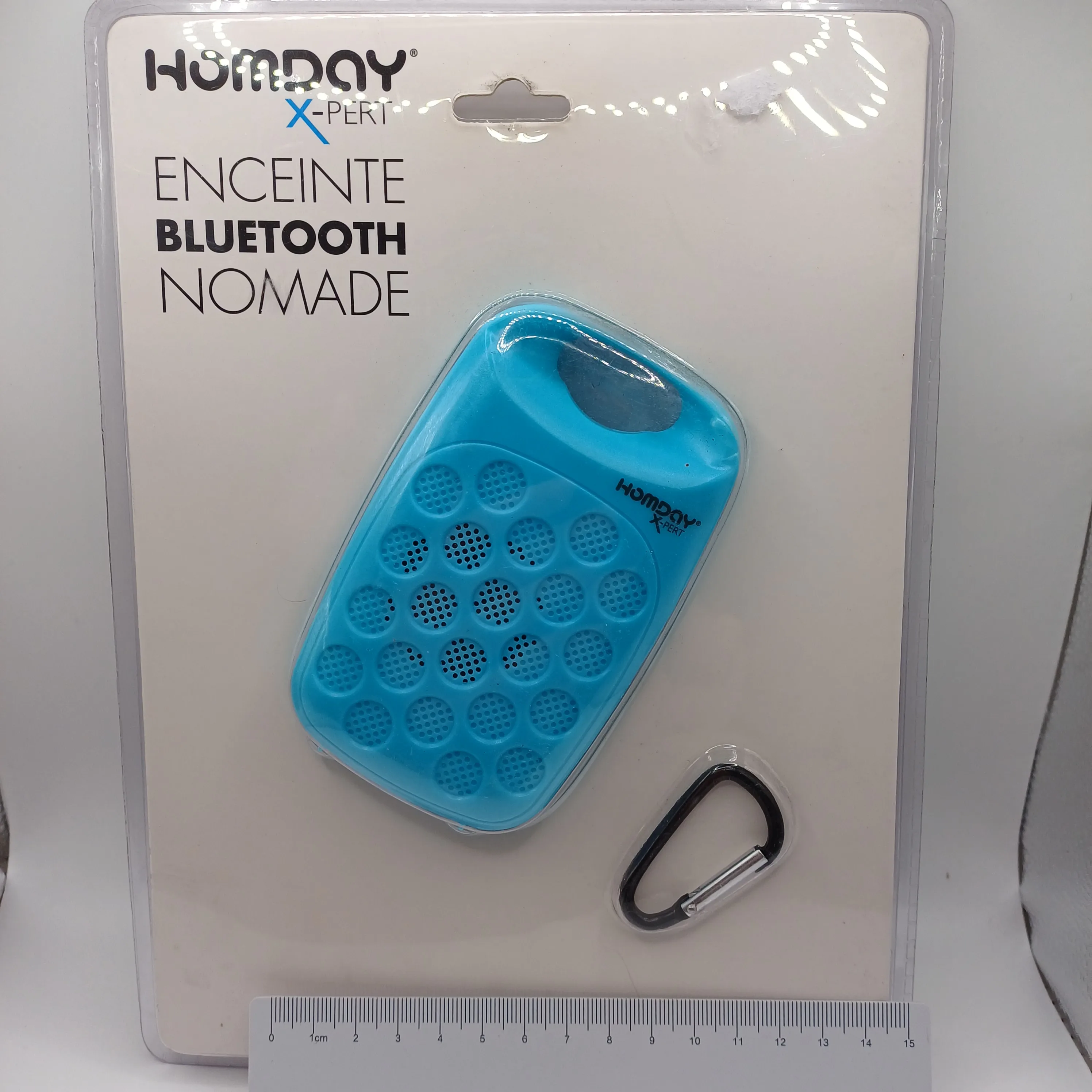 Enceinte bluetooth turquoise