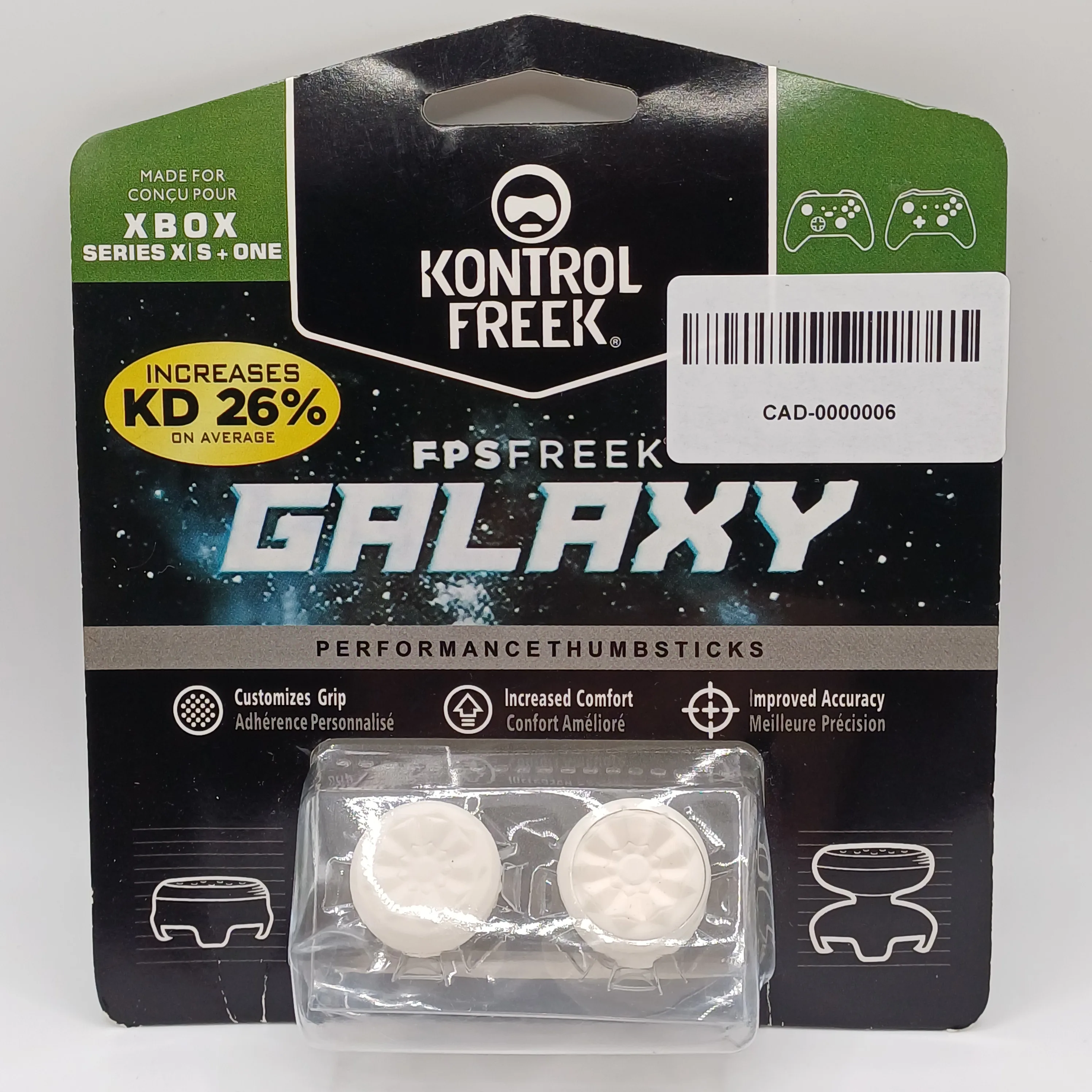 KontrolFreek Galaxy blanc