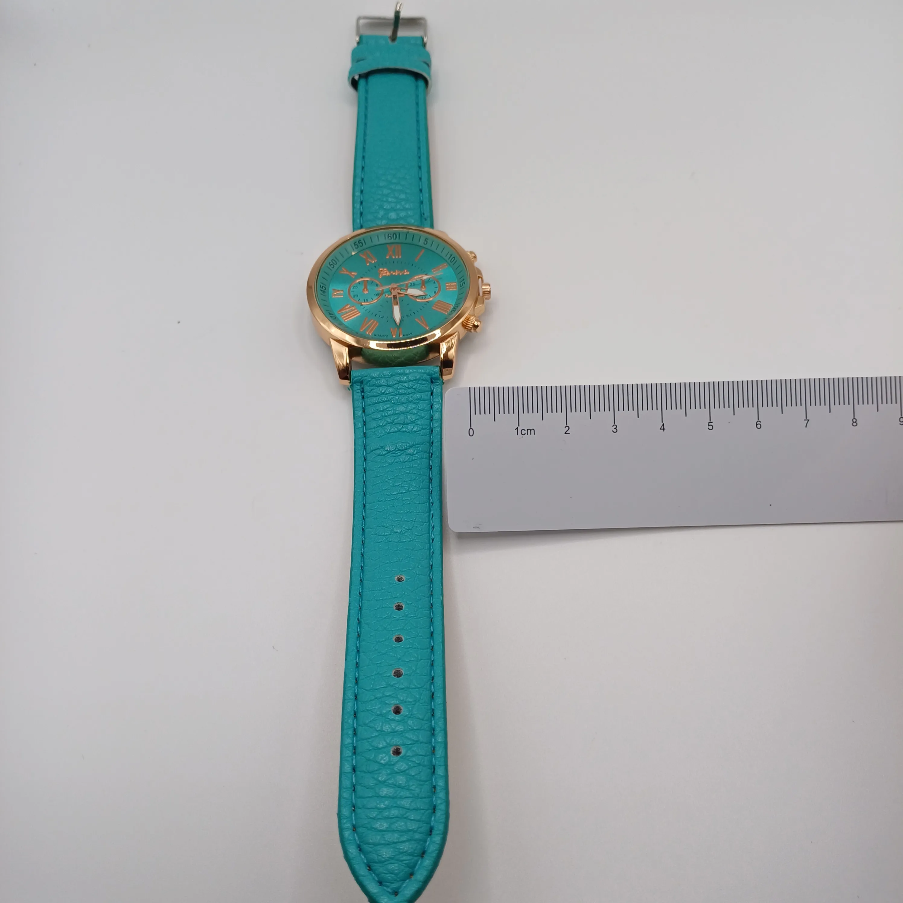 Montre femme turquoise