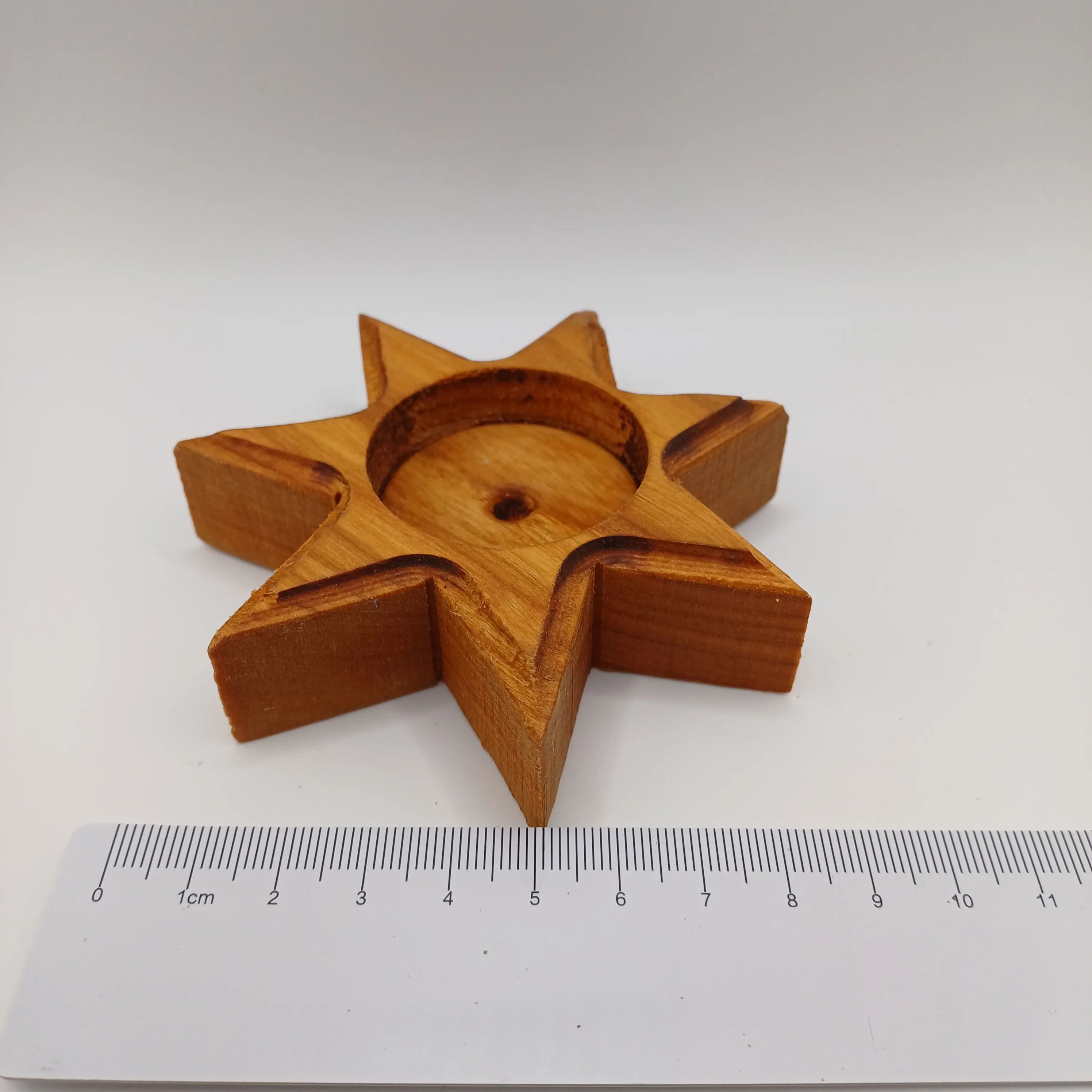 Bougoir en bois