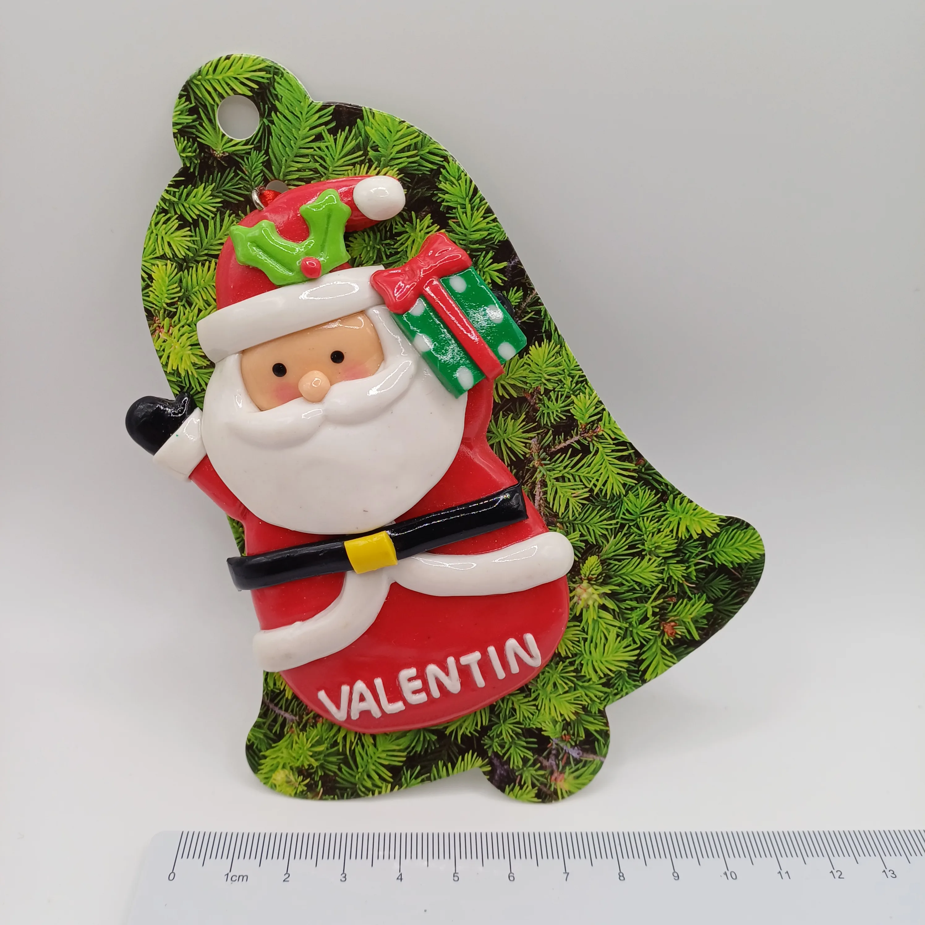Père noël à suspendre Valentin