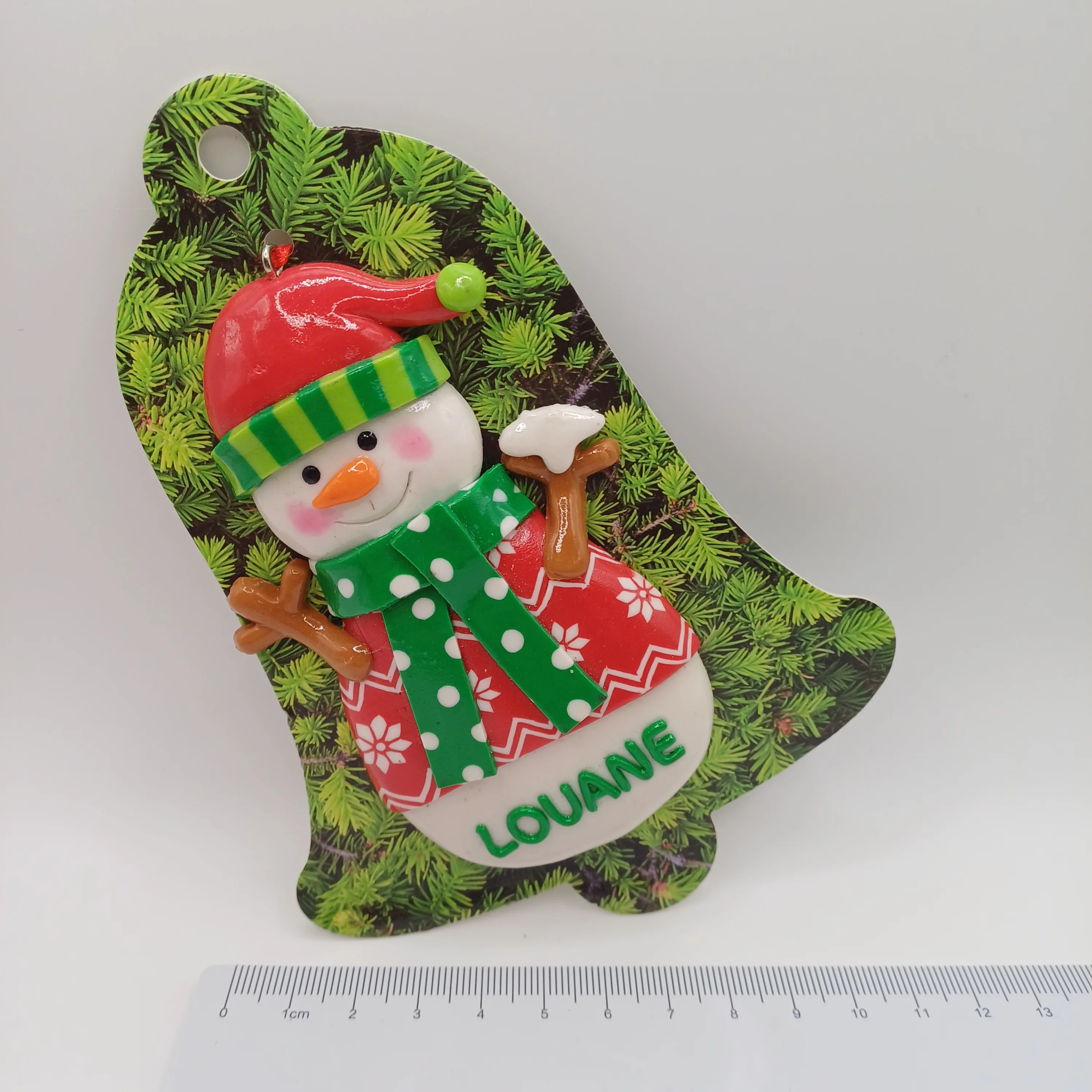 Bonhomme de neige à suspendre Louane