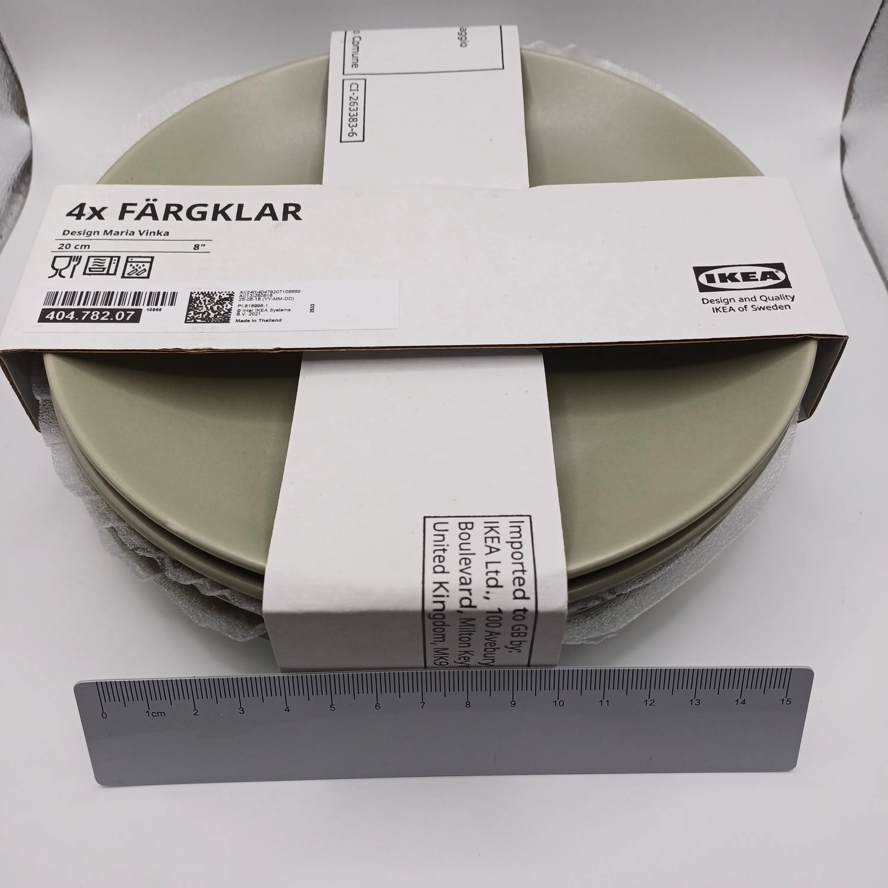 Assiettes Fargklar