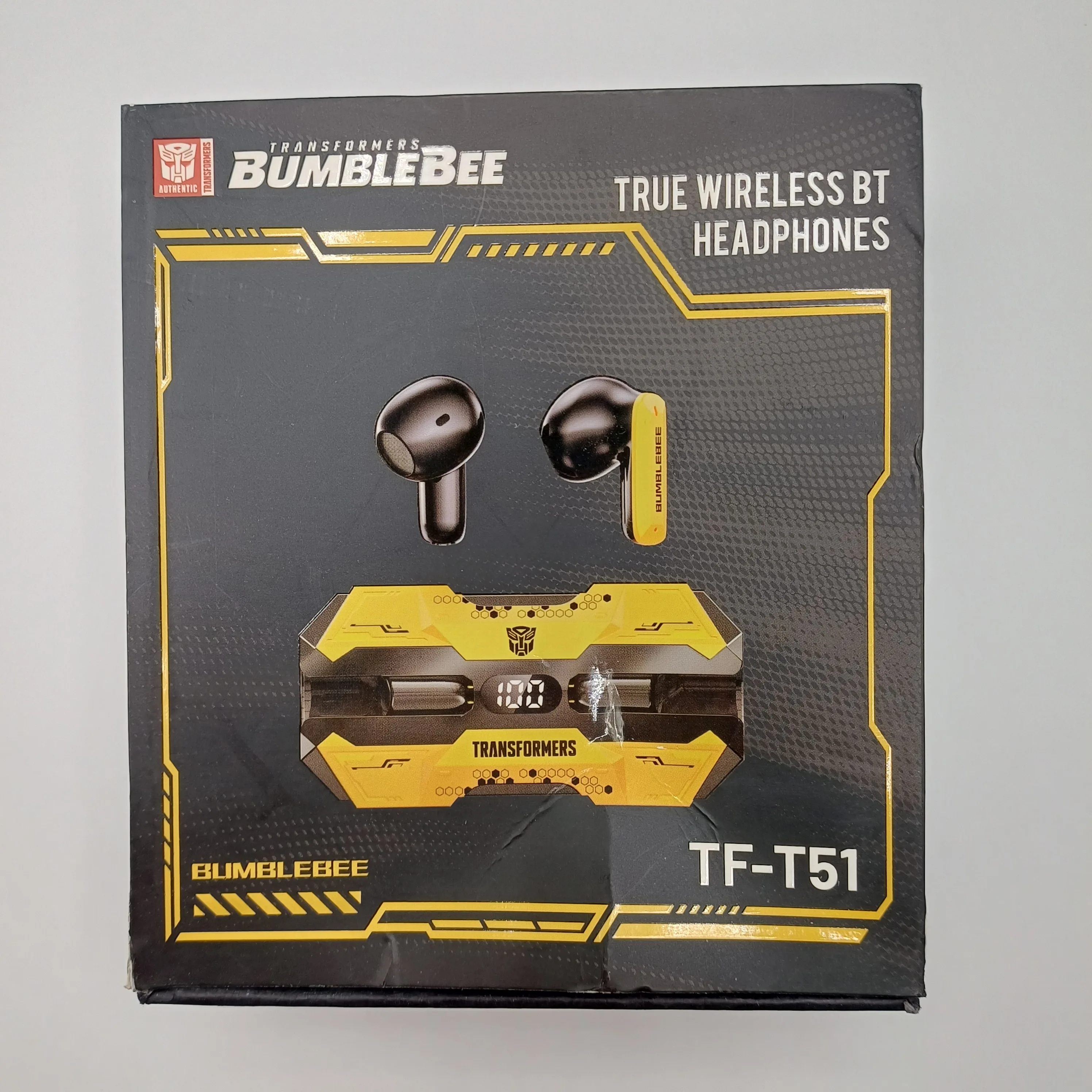 Oreillette Transformer jaune