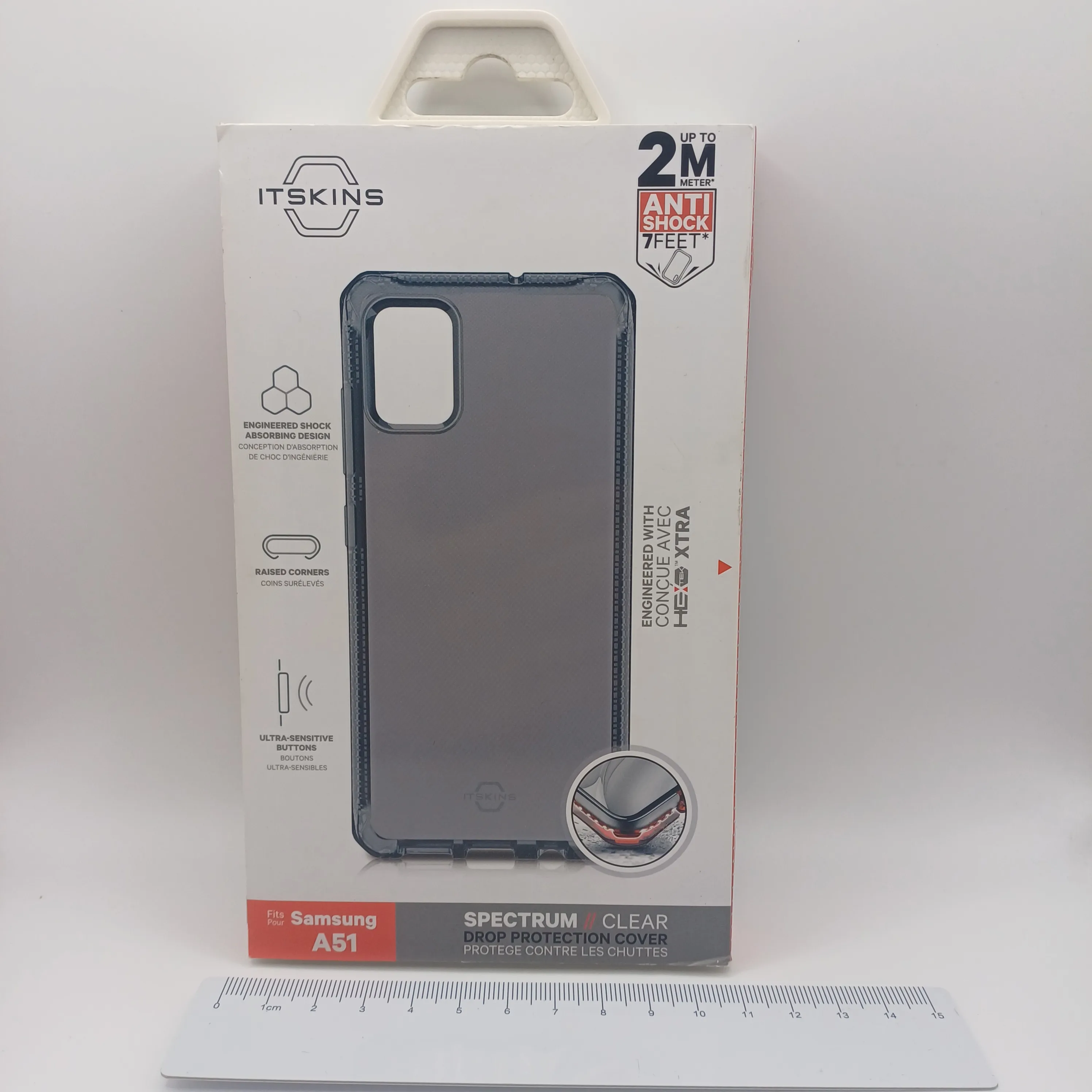 Coque renforcée Spectrum Clear pour Samsung Galaxy A51